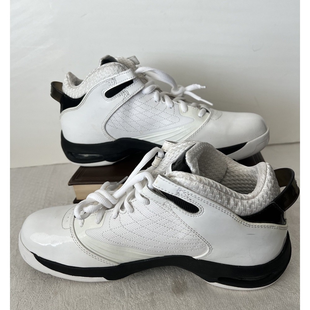Nike Air Jordan New School White Black 469955-103 Mens 10.5 New No Box 2011 - Picture 2 of 16